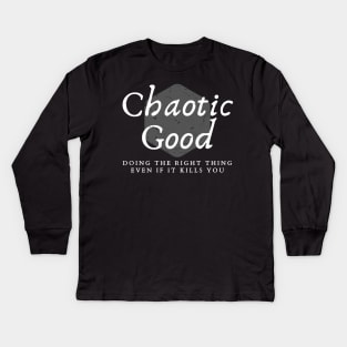 Chaotic Good Kids Long Sleeve T-Shirt